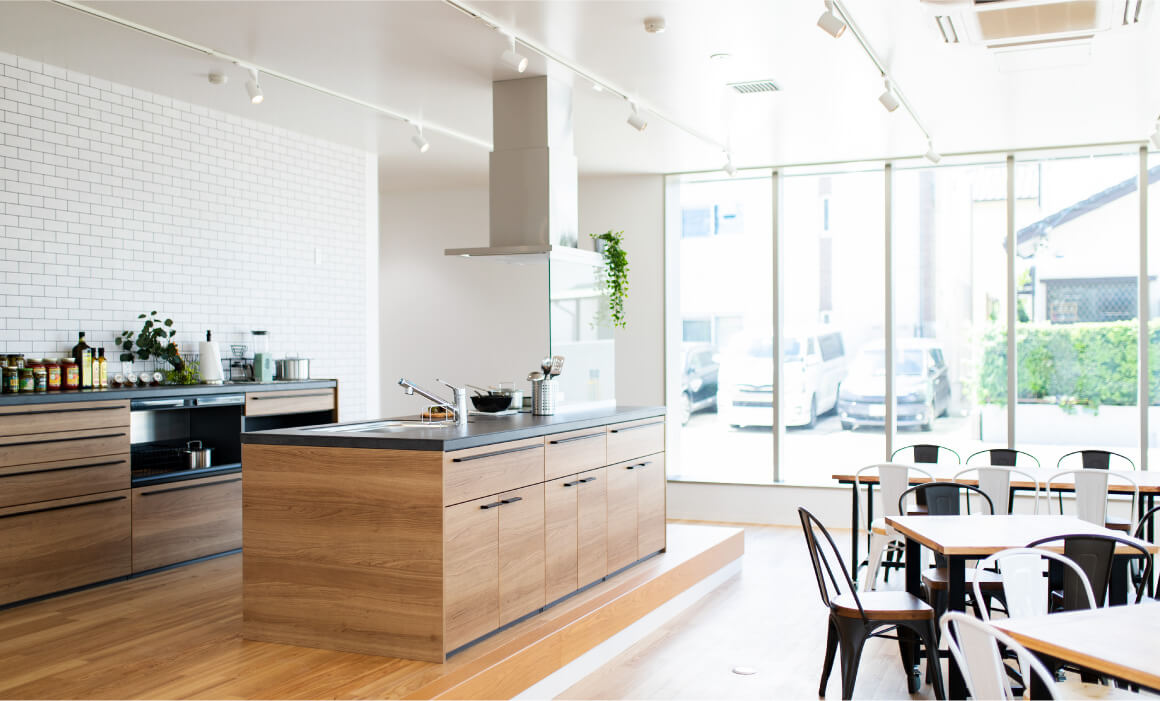 キッチンスタジオコーナー